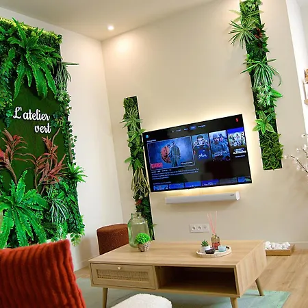 L'Atelier Vert - Balneo - Luxe - Proche Hypercentre - Classe 4 Etoiles Troyes Exterior photo